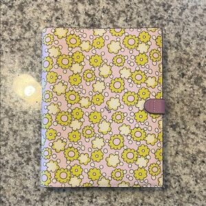 Coach Floral Patterned Notebook